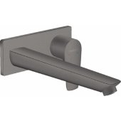 Talis E Brushed Black Chrome
