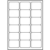 Label logo 68mm x 47mm A4 25pcs