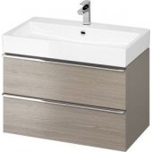 Cersanit S522-028 SZAFKA PODUMYWALKOWA VIRGO 80 SZARA UCHW CHROM ZMONT
