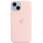 "Silicone Case with MagSafe iPhone 14 (MPRX3ZM/ A)" Chalk Pink