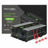 Qoltec Monolith power adapter/ inverter Auto 4000 Watt Black