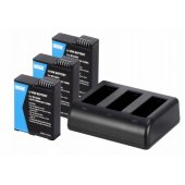 SDC-USB-C + 3 Osmo Action batteries