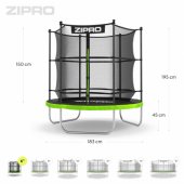 Jump Pro Inner Net 6FT 183cm
