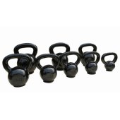 Kettlebell cast iron with rubber base 20 kg