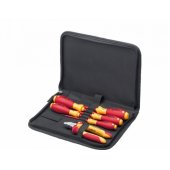 Wiha Set of 6 tools with insulated handle 1000V (33969)