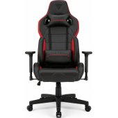 Sentinel Faux Leather Black/ Red