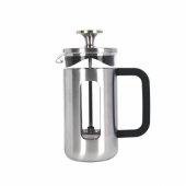 Pisa Coffee Press 3 cups Silver