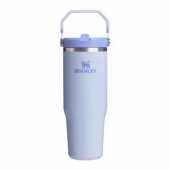 The IceFlow Flip Straw 2.0 Tumbler 0,89L blue