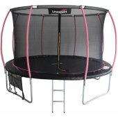 Sport Max 16ft Trampoline Black/ Pink