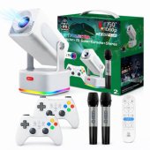 HCS350 PLUS 4in1 Projector / Karaoke / Games / Remote control