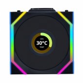 UNI FAN SL Wireless 120 3-pack Black
