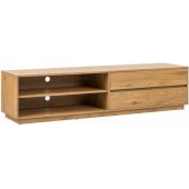 SACHA 180x40xH43cm Melamine with Oak Bark