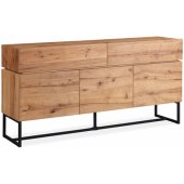 BYRON 160x41xH80cm Oak
