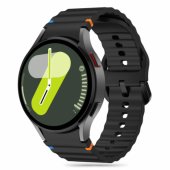 Galaxy Watch 4/ 5/ 5 Pro/ 6/ 7/ FE Silicone Sport Band Black