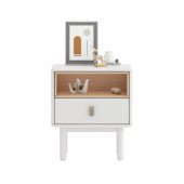 Nightstand IRIS 48x40x55cm, white