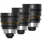 Laowa Nanomorph S35 Bundle (27,35,50mm) Amber Cine Arri PL+EF