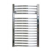 600x764 mm, chrome, curved