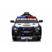 Dodge Charger Police White and Black