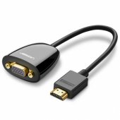 MM105 HDMI to VGA Adapter, No Audio Black
