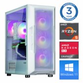 Ryzen 5 5500 32GB 1TB SSD M.2 NVME RX580 8GB WIN11 White