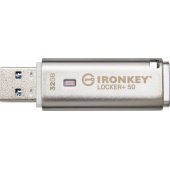 32GB IronKey Locker+ 50 USB 3.2 Silver