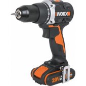 Worx WX102 20-volt drill/ driver 2 x 2 Ah battery pack