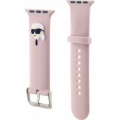 Karl Head NFT Watch Strap Apple Watch 38/ 40/ 41mm Pink