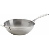 Stainless steel WOK pan