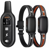 PD521 Dog Training Collar with 2 collars black
