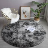 Strado Ombre Strado Round Carpet 300x300 OmbreGrey (Dark Gray) un