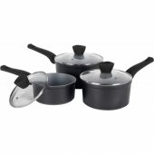 RH01706EU Pearlised saucepan set 3pcs
