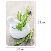 13937062 Glass Herb Garden 2pcs