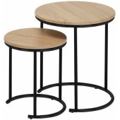 Elto Set D44,5xH50cm / D34,5xH40cm Oak