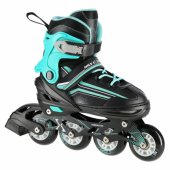 NILS EXTREME NH18190 2IN1 SKATES BLACK/ BLUE SIZE. M (34-38)) WITH INTE