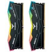 T-Force Delta RGB Black 2x16GB DDR5 6400MHz DIMM FF3D532G6400HC40BDC01