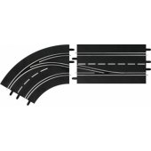 Carrera Left turn with lane change (30362)