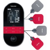 Digital TENS / EMS EM 59 Heat massager Black / Red
