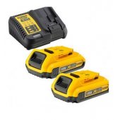 2x2.0Ah 18V + charger