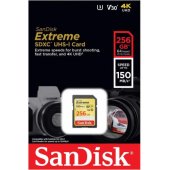 Extreme SDXC 256GB V30 UHS-I U