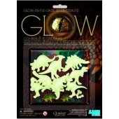 TOY 4M STICKERS SET GLOW DINOSAUR