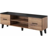 LOTTA 2D2K 160x40x53 Wotan Oak + Matt Black