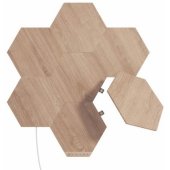 Elements - Wood Look Hexagons Starter Kit - 7 Panels
