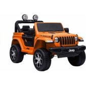 Lean Cars LEAN CARS Auto na Akumulator Jeep Rubicon 4x4 Pomarańczowy