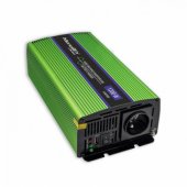 Qoltec Monolith power adapter/ inverter Auto 1200 W Green