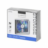 CD/ DVD Jewel case Black, 5 pcs.