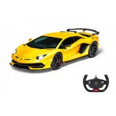 Jamara Lamborghini Aventador SVJ, toy wehicle (yellow, 1:14)