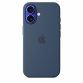iPhone 16 Silicone Case with MagSafe - Denim MYY23ZM/ A
