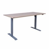 Desk ERGO with 1 motor 140x70cm, hickory