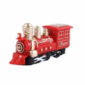 Classic Mini Train Battery Operated Locomotive Wagons With Tracks 13 p