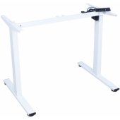 Table leg ERGO FIT with 1 motor white